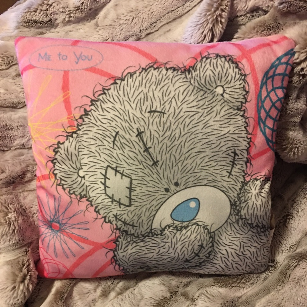 Tatty Teddy Pillow